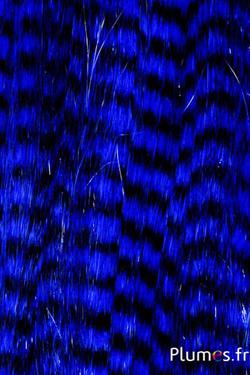 Extensions synthétiques - 40 cm, clip 3 couleurs - bleu